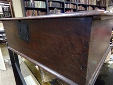 1779  English Oak Bible Box