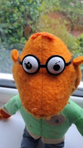 Vintage scooter muppets plush