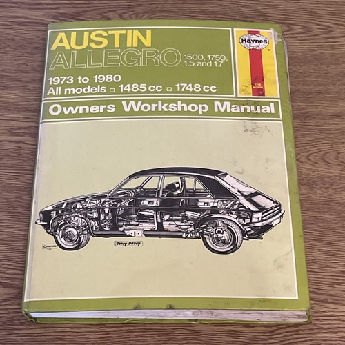 Haynes manual 165 austin - manual,