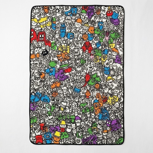 Diy coloring blanket - diy,