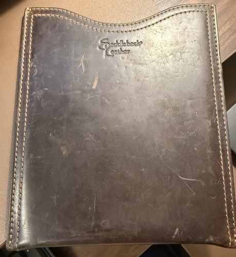 Saddleback leather tablet - leather,