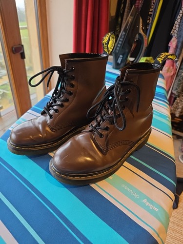 Doc martens brown leather - martens,