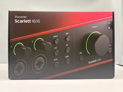 Focusrite scarlett 16i16 - 16i16, 4th