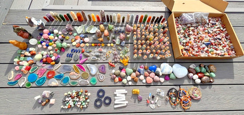 Job lot crystals large - crystals,