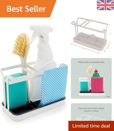 Chic white sink caddy retro - chic,