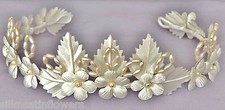 IVORY Bridal Floral Tiara