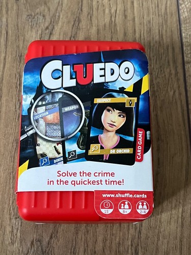 Cluedo shuffle cards edition - cluedo,