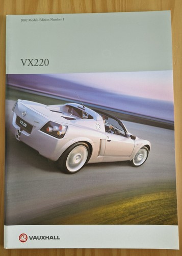 Vauxhall vx220 sales brochure - vx220,