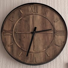 Fulton Wall Clock - Dimensions Dia. 60cm Product Weight 0.6kg