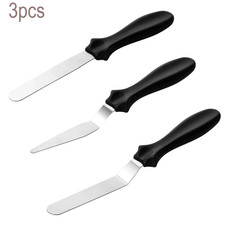 3pc Stainless Steel Spatula