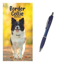 Border Collies Slim Diary 2026
