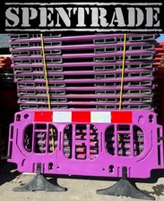 ROAD BARRIERS 160 TRAFFIC MANAGEMENT CHAPTER 8 ALL REFITTED WITH NEW FEET £19.50