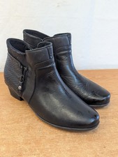 Fly Flot Women's Black Leather