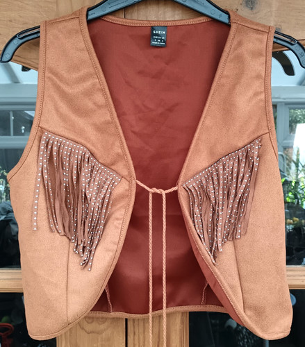Women shein brown tan cowboy - tan,