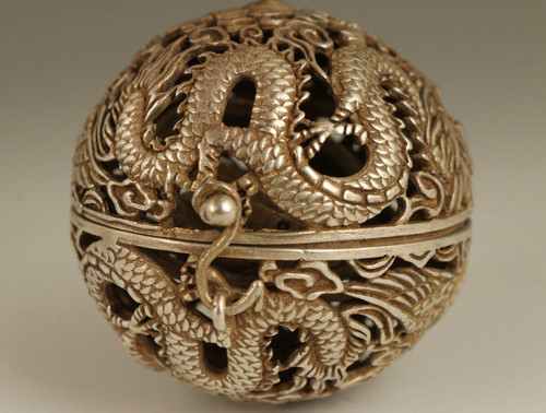 Old tibet silver copper - old,