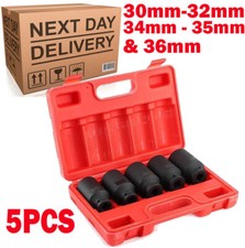 5pcs 12 point 1/2" Drive Axle