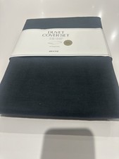 Zara Linen Cotton Grey Duvet