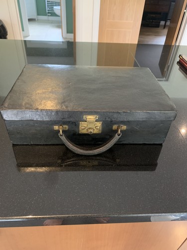 Vintage asprey black leather - vintage,