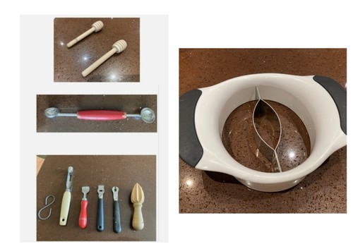 Kitchen utensils melon - kitchen, utensils,