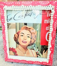 Joan Crawford Coloured Framed
