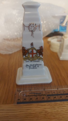 Ww1 crested ware cenotaph - ww1,