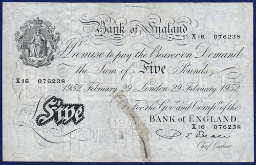 Bank england 29th february - of,
