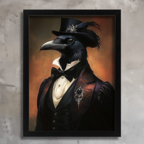Vintage raven suit - raven, in