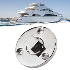 ⁺Stainless Steel 2in Drain Plug Boat Hull Screw Hole Ornament For Marine Boats