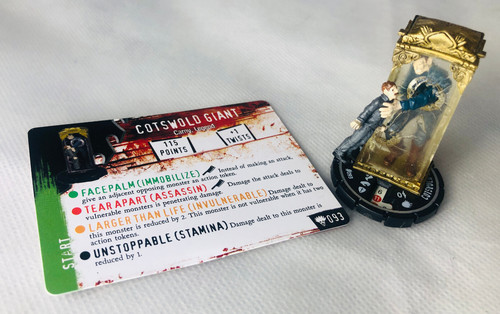 Horrorclix cotswold giant 093 - horrorclix,