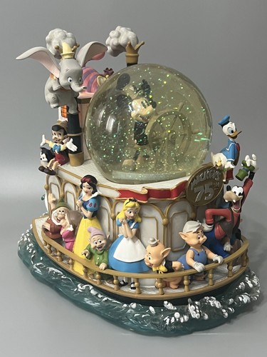 Disney snow globe 75th - disney,