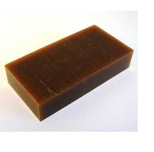 Gold wax carving - wax, block