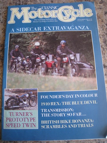 The classic motorcycle - the,