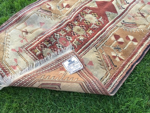 Vintage mat rug old carpet - ,