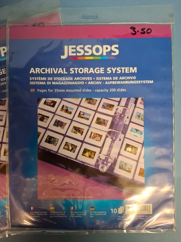 Clear archival storage sheets - archival,
