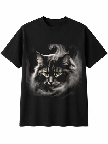 Greyscale norwegian forest cat - norwegian,