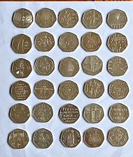 50P COINS CIRCULATED ROYAL