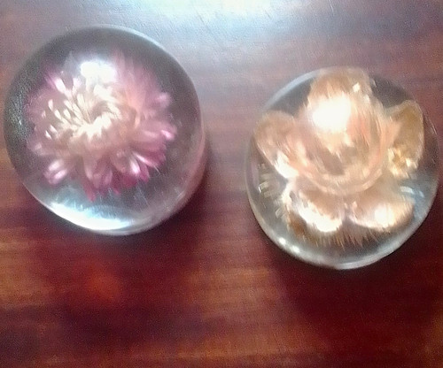 Paperweights pink gold - pink,
