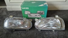 NOS Lucas Headlights VW Golf