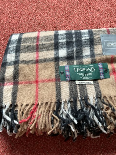 Highland tartan tweeds throw - tartan,