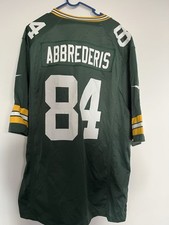 Nike Green Bay Packers Jarred Abbrederis NFL Football Jersey Mens Sz XL