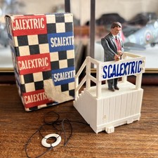 Triang Scalextric F303 Starter On Rostrum Figure Vintage, Boxed