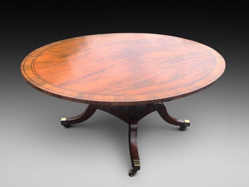 Elegant walnut dining table - walnut,