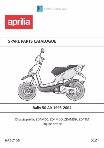 Aprilia parts manual book