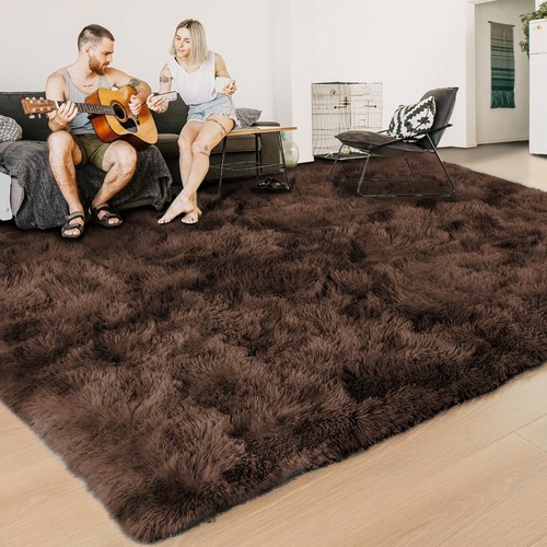 Fluffy rugs anti - anti-slip, large