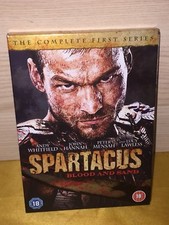 SPARTACUS....BLOOD AND SAND....COMPLETE SERIES 1....(DVD)...4 DISC BOXSET