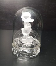 VINTAGE 1985 DISNEY DONALD DUCK LEAD CRYSTAL DOME FIGURINE WEST GERMANY