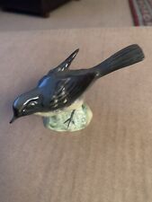 Beswick Porcelain Bird Sculpture - Grey Wagtail #1041 Made in England