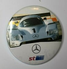 1980's Mercedes Benz Sports Technik Racing Team pin badge 55 mm 