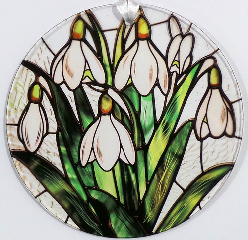 Snowdrop flower acrylic - snowdrop,