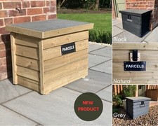 Parcel Delivery Box, Garden Store, Shoes Boots Storage, Log Store (3 Colours)